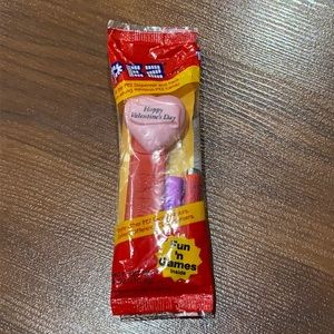 Pez pink heart “Happy Valentine’s Day”